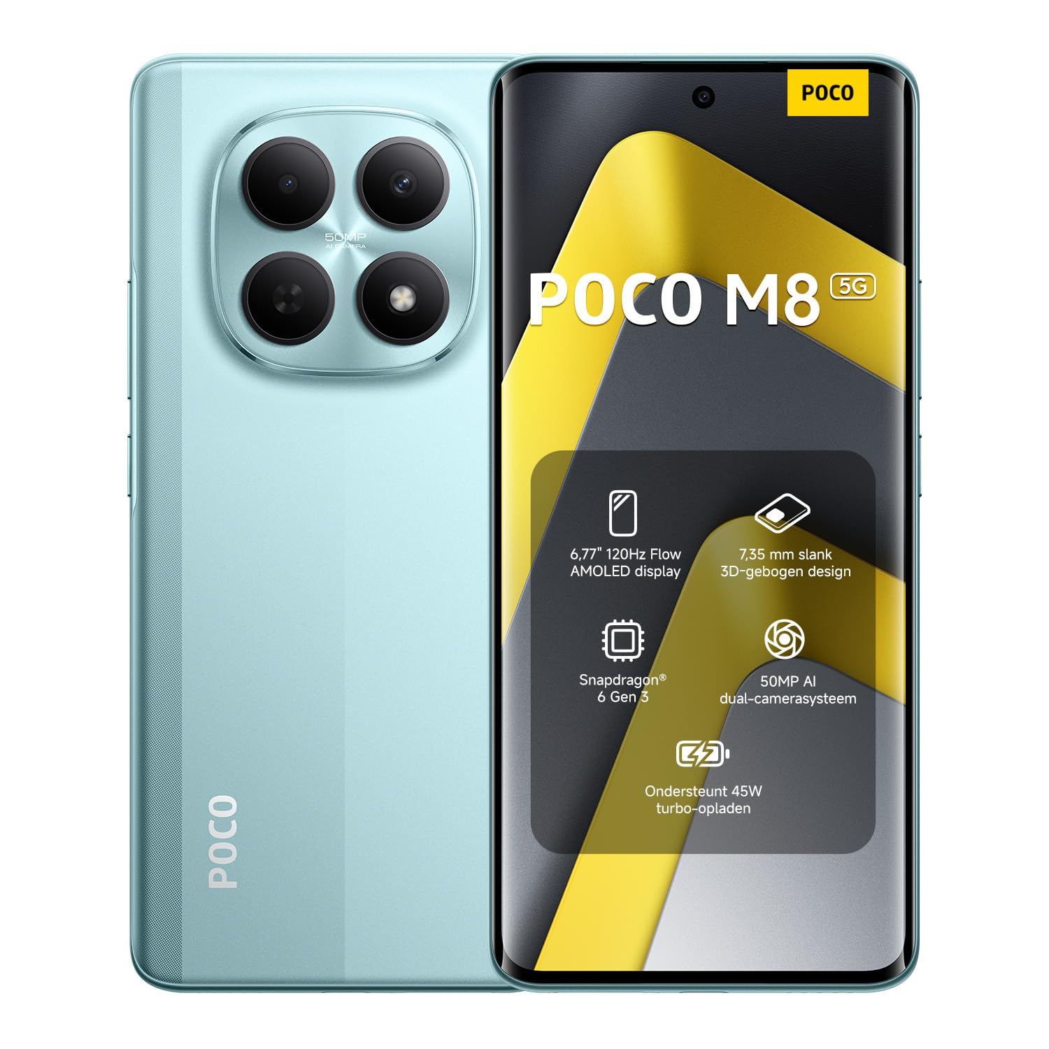 Amazon.com: XIAOMI Poco M8 5G Ai (Compatible with Tmobile Mint